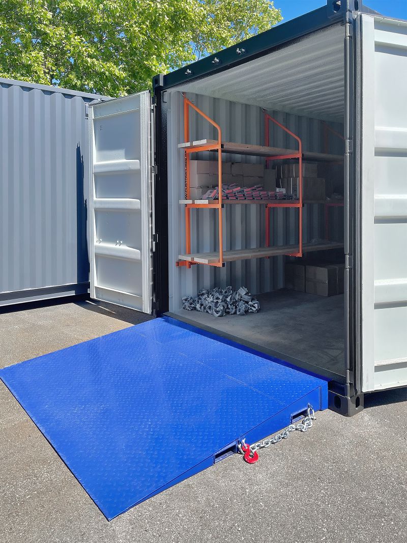 M&B | Heavy Duty Forklift Ramp - Container Consultants Australia