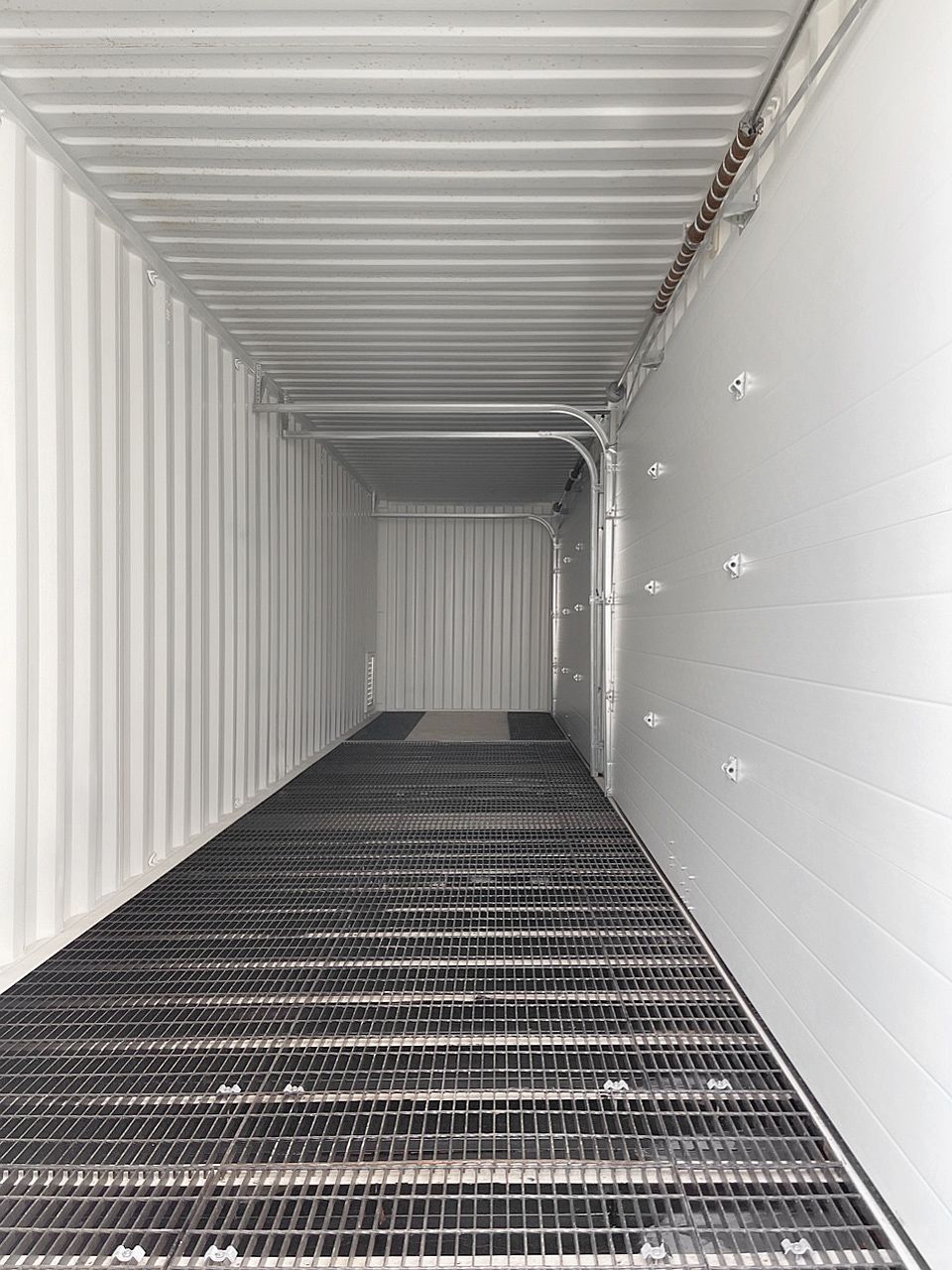 40&rsquo;HC HAZCON Containment unit w/ Overhead doors - Container Consultants Australia