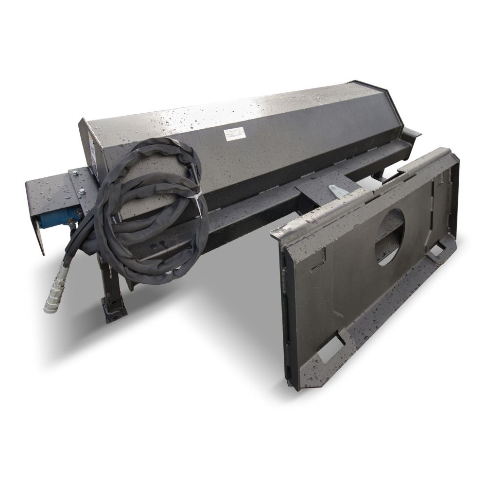 M&B | 72&Prime; Skid Steer Angle Broom - Container Consultants Australia