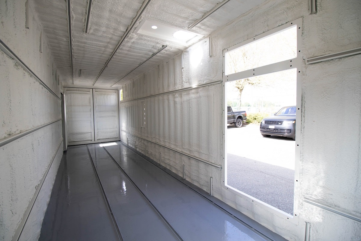 40&rsquo; Custom Mechanical Enclosure - Container Consultants Australia