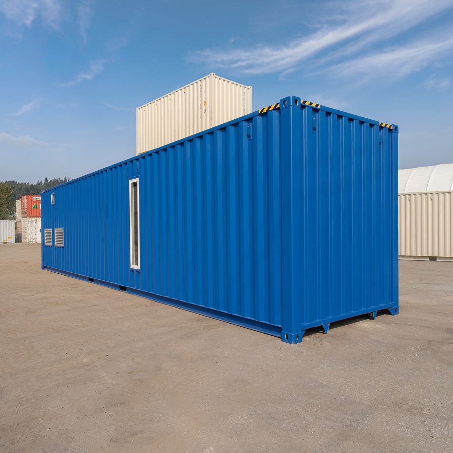 40&rsquo; Custom Equipment Housing Unit - Container Consultants Australia