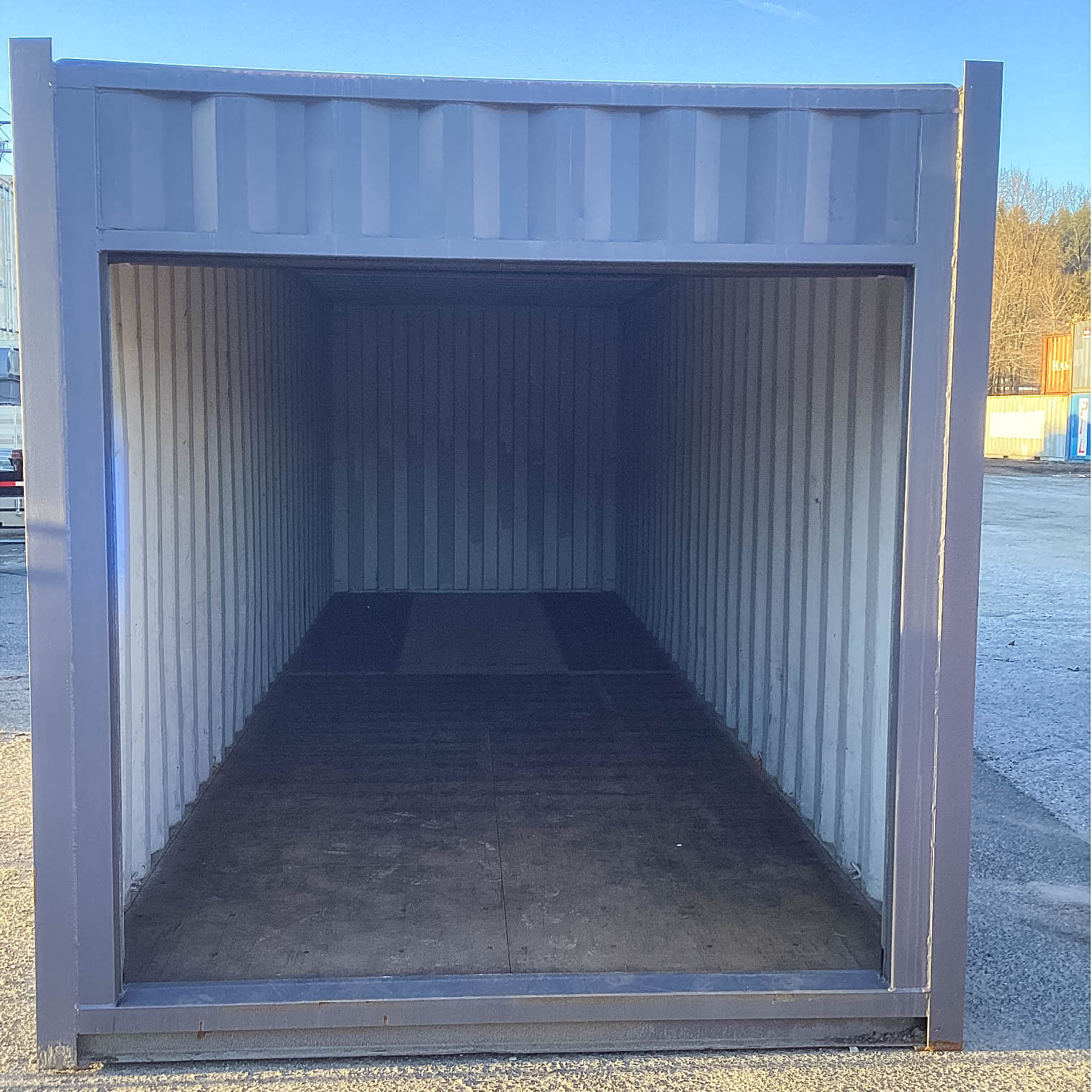 26&prime; Cut-Down Shipping Container w/Roll-Up Door - Container Consultants Australia