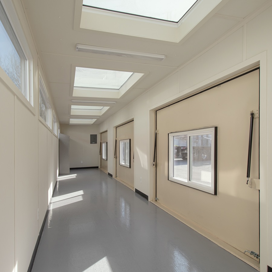 40&rsquo; Art Studio w/Flip up Doors - Container Consultants Australia